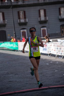 Napoli, İtalya - 5 Haziran 2022 - Telethon için Yaşam Yolu 2022.