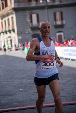 Napoli, İtalya - 5 Haziran 2022 - Telethon için Yaşam Yolu 2022.