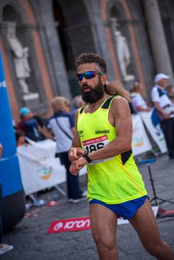 Napoli, İtalya - 5 Haziran 2022 - Telethon için Yaşam Yolu 2022.