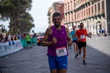 Napoli, İtalya - 5 Haziran 2022 - Telethon için Yaşam Yolu 2022.