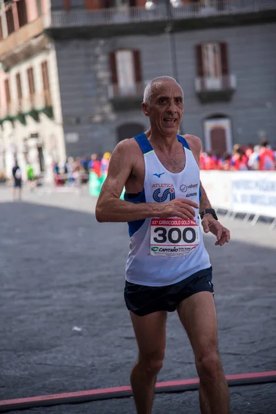 Napoli, İtalya - 5 Haziran 2022 - Telethon için Yaşam Yolu 2022.