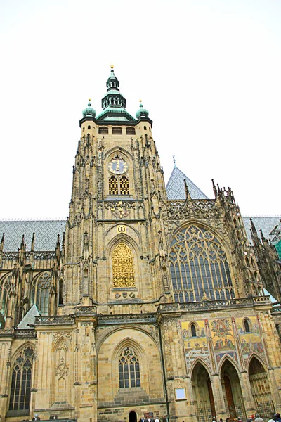 De oude kathedraal van Pragyue (Czech Republic) — Stockfoto