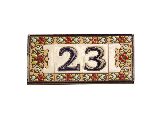 Numero 23 — Foto Stock