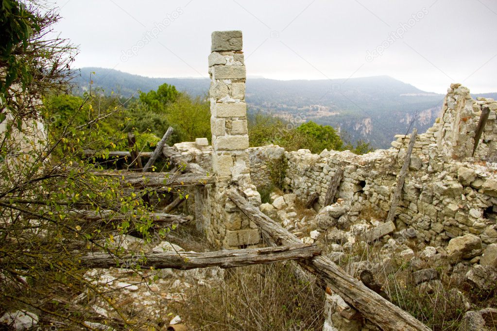 Abandoned town