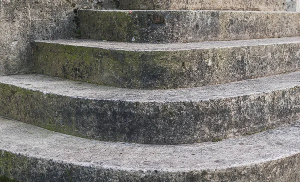 Escaliers Béton Moisi Dans Une Maison Privée — Photo