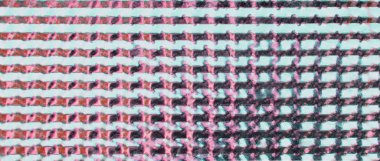 Parlak metalden yapılmış mutfak aletinin dokusunun bir parçası.