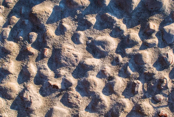 Textonický Obraz Stěny Betonu Malého Kamene — Stock fotografie