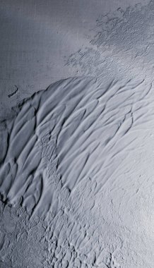 Gri bir yüzeyde taze alçının doku görüntüsü