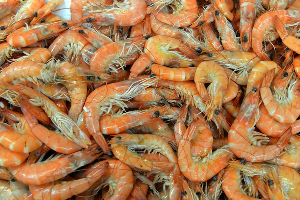 Shrimp in the store — Stock Photo, Image