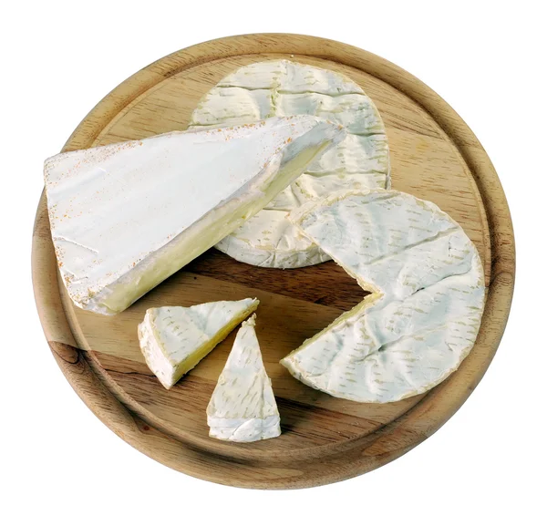 Camembert and brie cheese — Stock Photo, Image