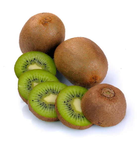 Ripe kiwi and segment — Stock Photo, Image