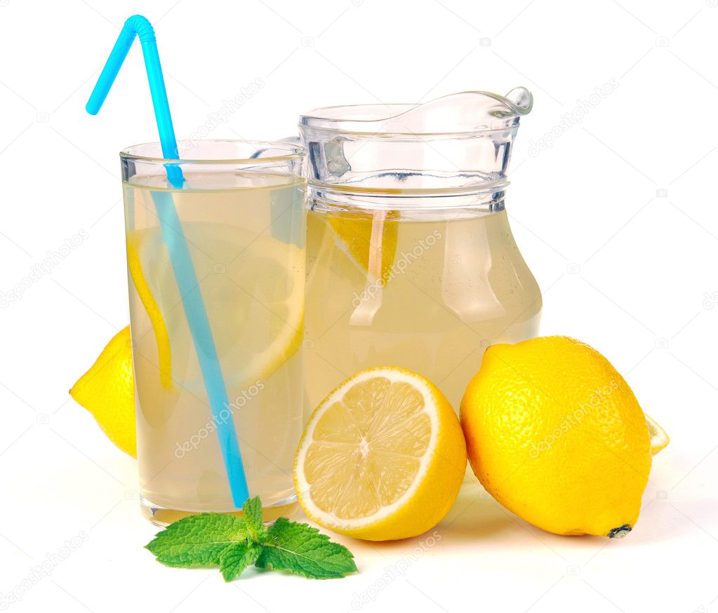 Lemon juice and fruit