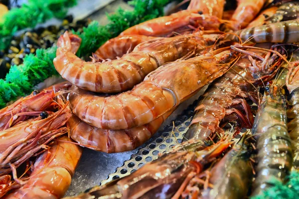 Seafood in the sea market — Φωτογραφία Αρχείου