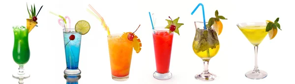 Collection of cocktails — Stock Photo, Image