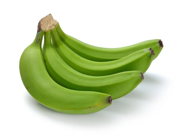 Grünes Bananenbündel — Stockfoto