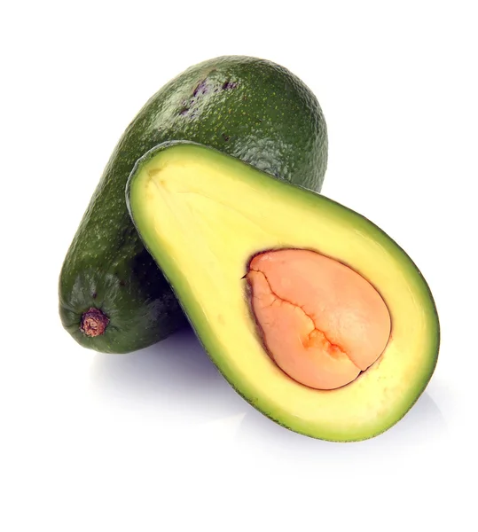 Avocado affettato maturo — Foto Stock