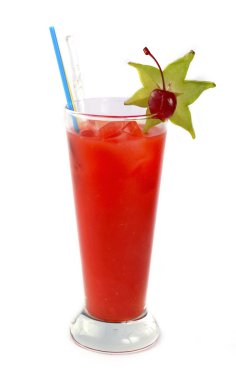 Martini kokteyl buz ve karambol