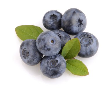 yaban mersini ve yeşil yaprak