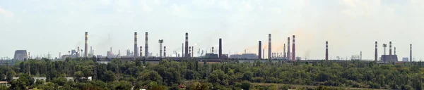 Panorama da paisagem industrial — Fotografia de Stock