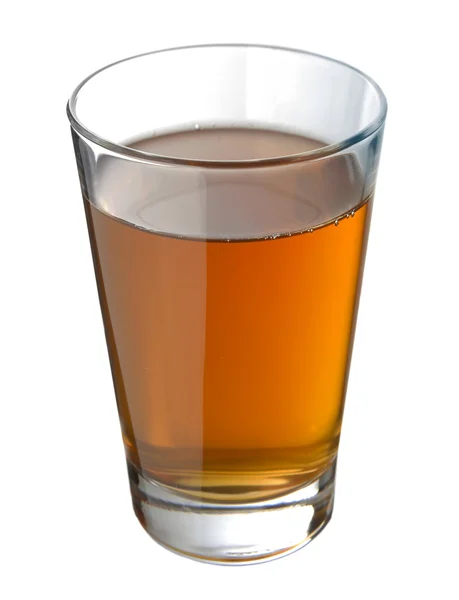 Glas av äppeljuice — Stockfoto