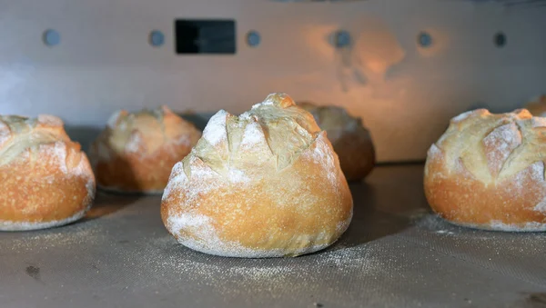 Loaf of bread is baked — Stock Photo, Image