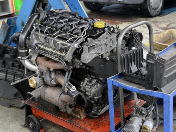 Auto motor reparatie winkel — Stockfoto
