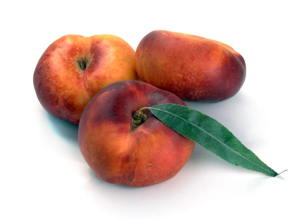 Китайська плоских peaches нектарина — стокове фото