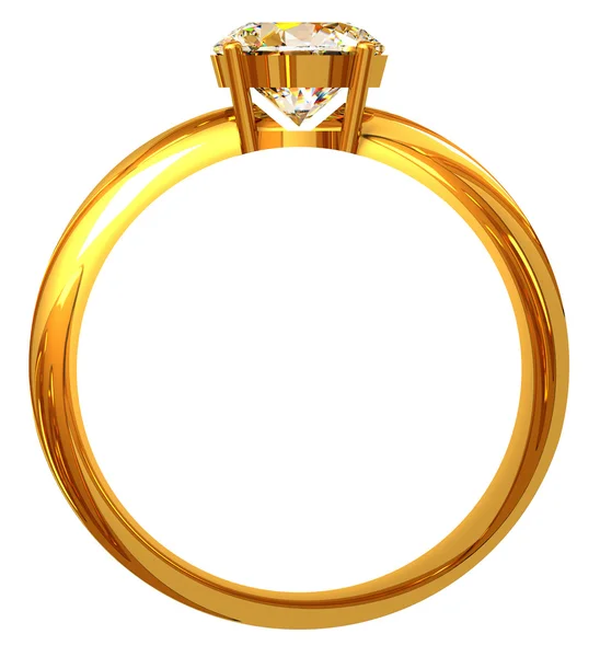 Gouden ring — Stockfoto