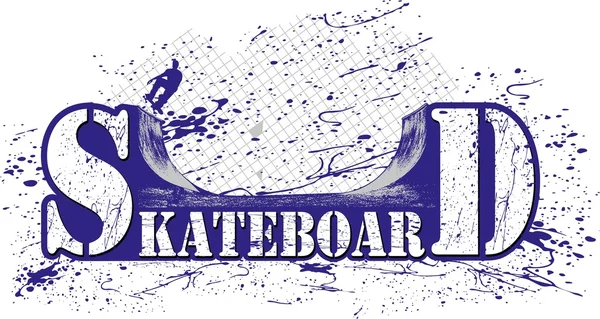 スケートボード — ストックベクタ