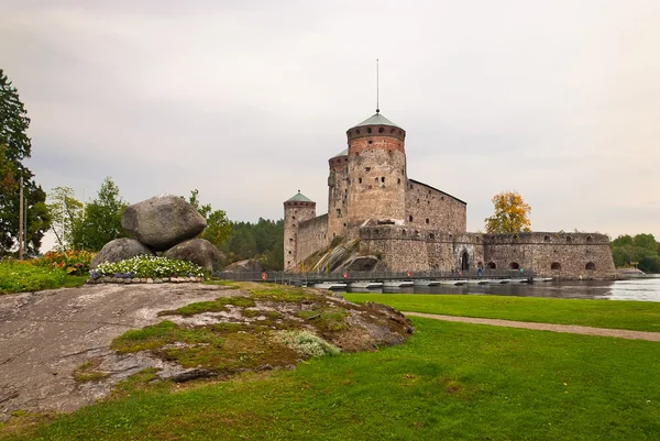 Burg Olavinlinna — Stockfoto