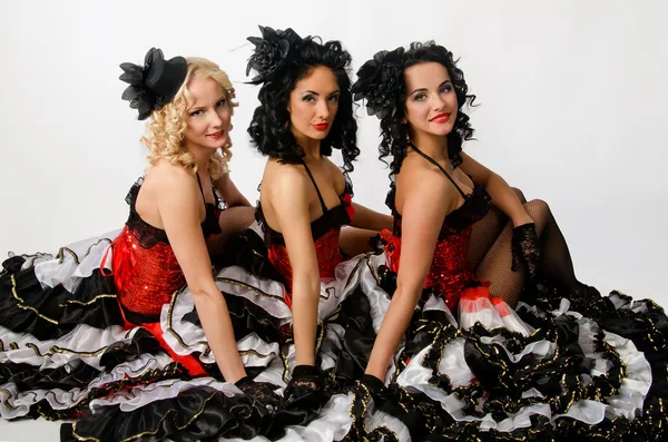Cancan dancers — Stock Photo, Image