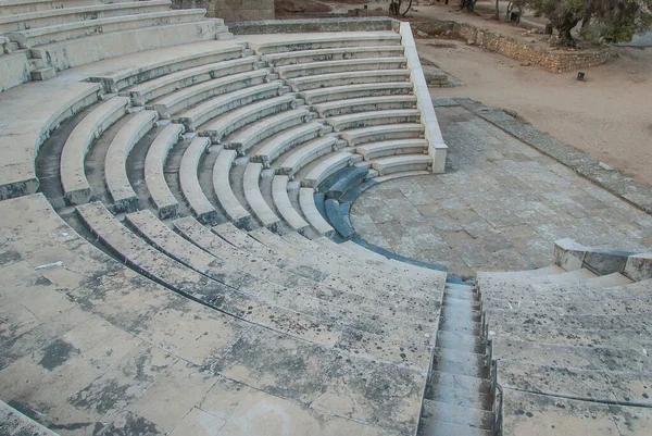 Antique Theater City Rhodes Greece — Stock Photo, Image