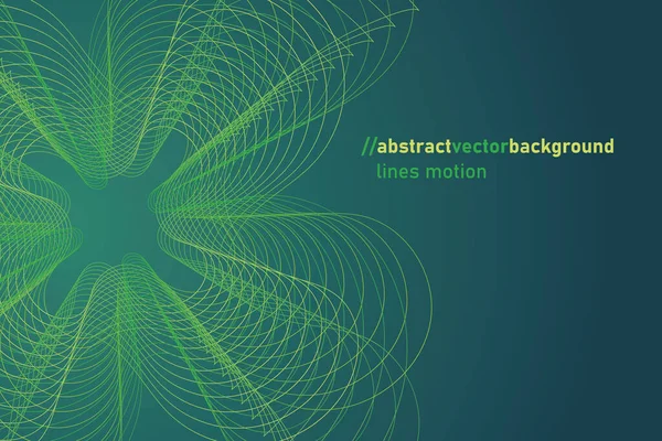 Abstrakt Vektor Linjer Bakgrund Modern Teknik Bakgrund — Stock vektor