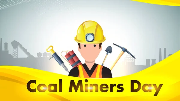 Journée Des Mineurs Charbon Mai — Photo