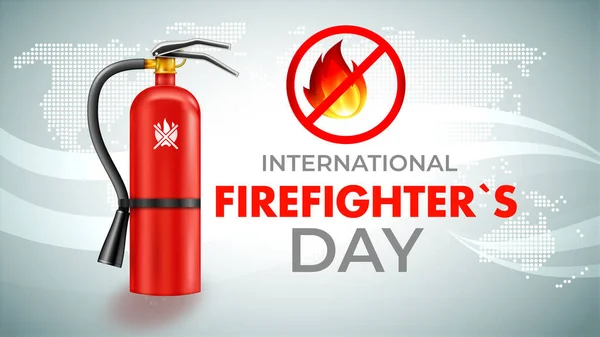 Journée Internationale Des Pompiers Mai — Photo