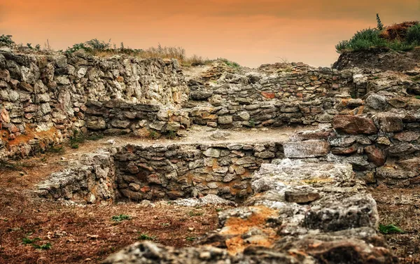 Excavación de la antigua ciudad — Foto de Stock