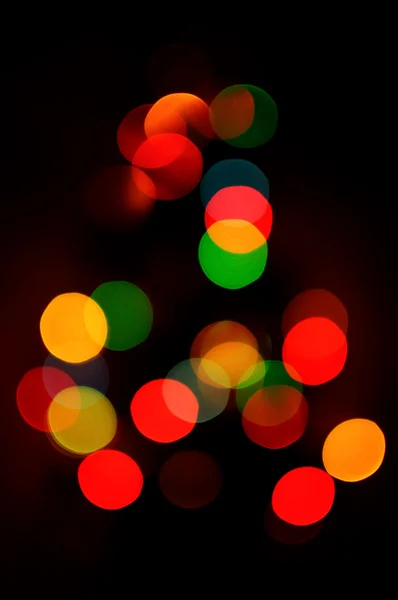 Barevné bokeh — Stock fotografie