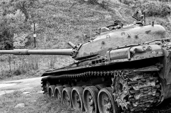 Eski Sovyet tank — Stok fotoğraf