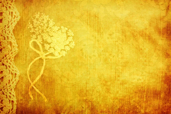 Jahrgang Hintergrund Wildblumen — Stockfoto