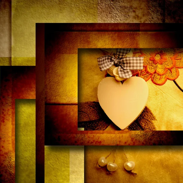 Heart background — Stock Photo, Image