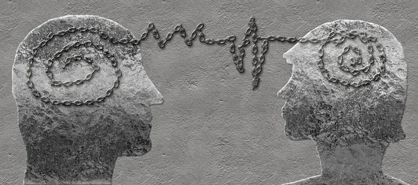 Αντρας Και Γυναίκα Σχέση Ζευγαριού Σκαμπανεβάσματα Στη Σχέση Έννοια Κρίση — Φωτογραφία Αρχείου