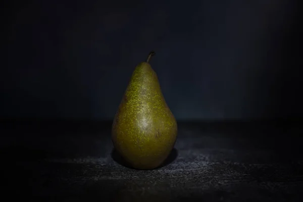 Delicious Tasty Pear Rustic Background Still Life Food Photography Blank — Stock Photo, Image