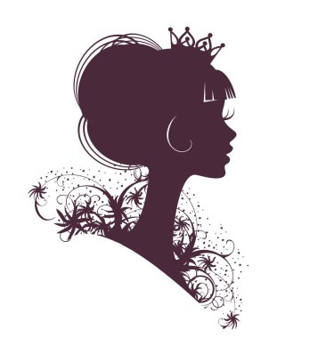 güzel bir prenses portresi