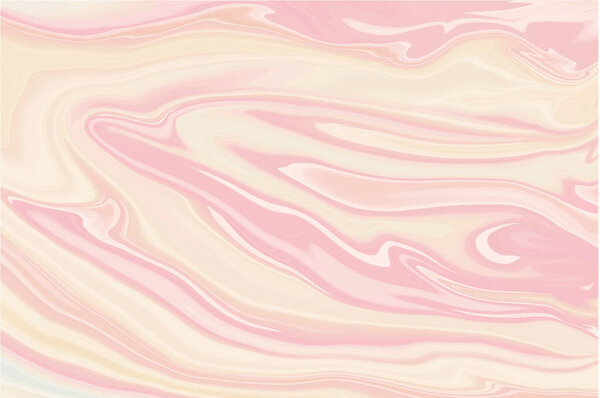 liquid marble texture pastel pink epoxy abstract background vector