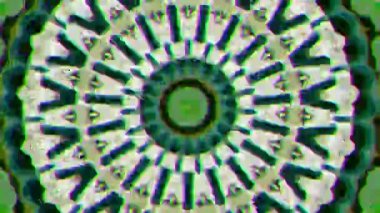 Mandala simetrik geçişi. Botanik soyut arkaplan.