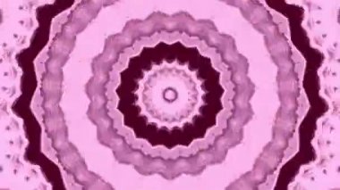 Mandala soyut geçmişi, meditasyon sihri. Ruhani hareket. Kozmik çakra. Yüksek kalite 4k görüntü.