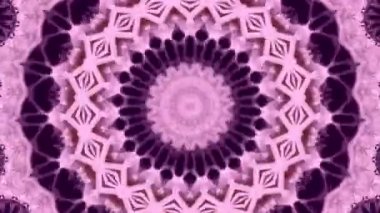 Mandala soyut geçmişi, meditasyon sihri. Ruhani hareket. Kozmik çakra. Yüksek kalite 4k görüntü.