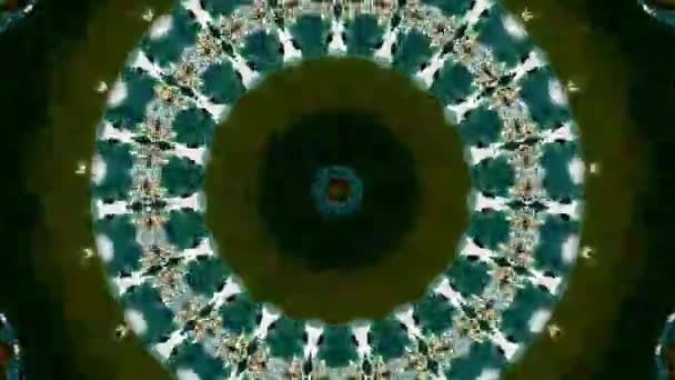 Mandala abstract background, meditation magic ornate. Spiritual movement. Cosmic chakra. High quality 4k footage. — Stock Video