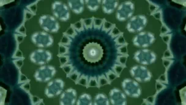 Mandala fundal abstract, meditație magie ornat. Mişcarea spirituală. Chakra cosmică. Imagini 4k de înaltă calitate . — Videoclip de stoc