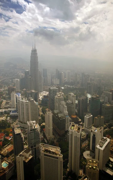 Úřad v petronas twin towers — Stock fotografie